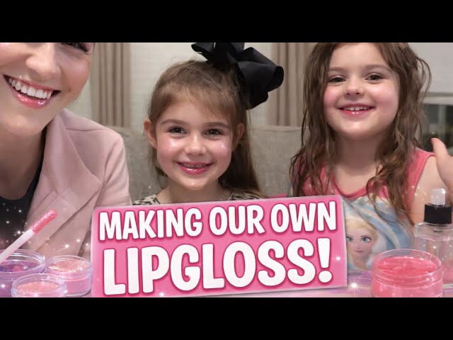 Lipgloss with the pfiester girls 