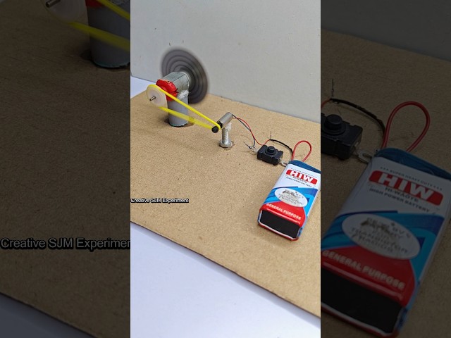 Big Cutter Running by Small Drone Motor | #dcmotor #tech #diy #dcmotorproject
