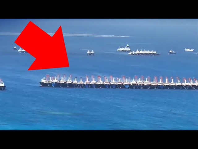 2,000 Chinese Ships Strange Behavior - Russia Mystery Signal Sent