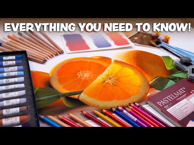 A COMPLETE Beginners Guide to Soft Pastels & Pastel Pencils