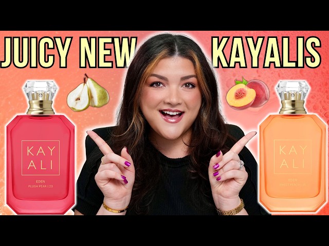 NEW Kayali Eden Plush PEAR & Sweet PEACH Review🍑🍐 Worth the Hype or PASS?! 🫣