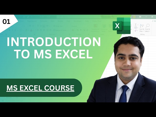 MS Excel Course Introduction | Complete Excel Tutorial for Beginners 2026 | The Analytics Mentor