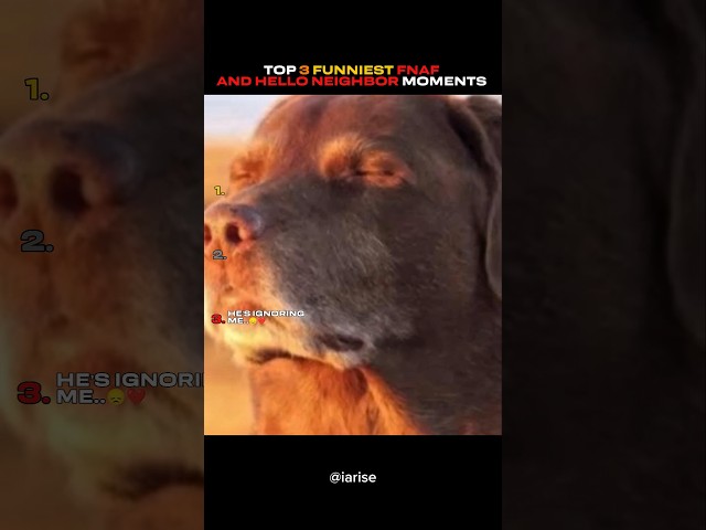 Top 3 Funniest FNAF and Hello Neighbor Moments! 🎮🤣