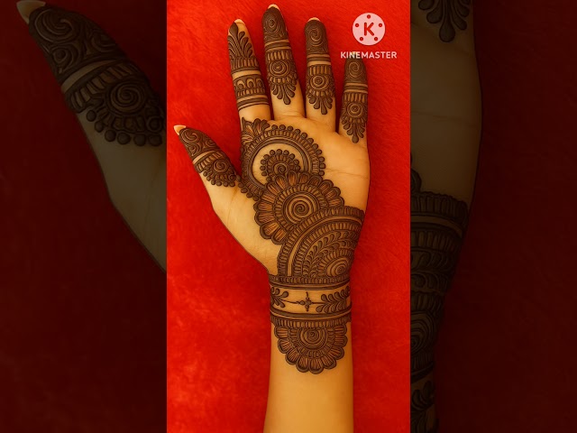 beautiful bridal Mehndi Design #bridalmehndi