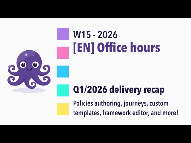 [W15/26] Q1/2026 delivery summary