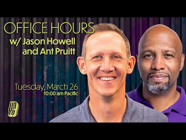 Jason's Office Hours with Ant Pruitt: Tuesday, March 26 (OnePlus Watch 2)
