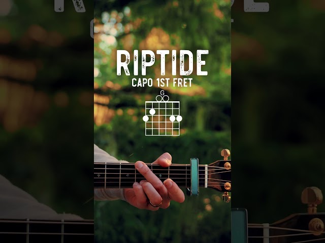 Riptide Guitar Tutorial // Riptide Vance Joy Guitar Lesson