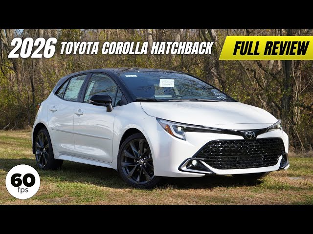 2026 Toyota Corolla Hatchback Review | RELIABLE FUN!!!