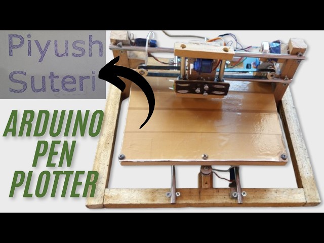 DIY CNC Drawing Machine with Arduino and 28byj-48 stepper | Step-by-Step Tutorial