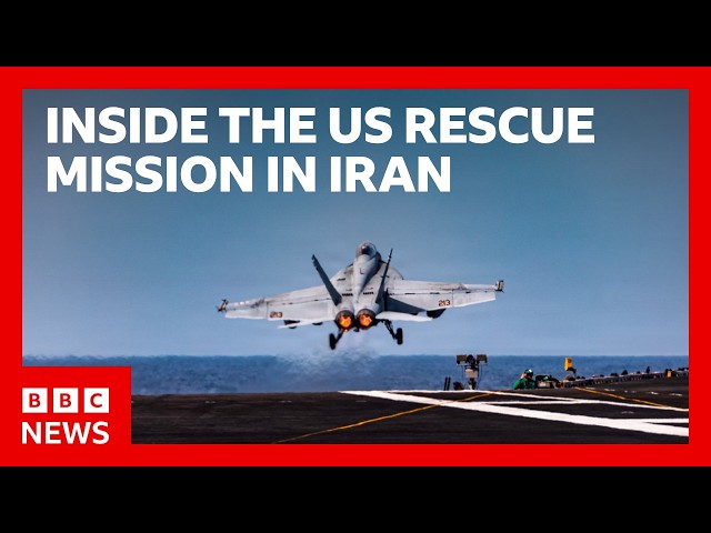 How the US rescue operation in Iran unfolded | BBC News
