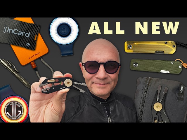 ALL NEW EDC, Tech and Travel Gear