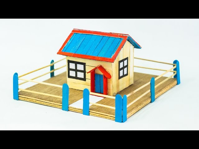 Ice Cream Stick House