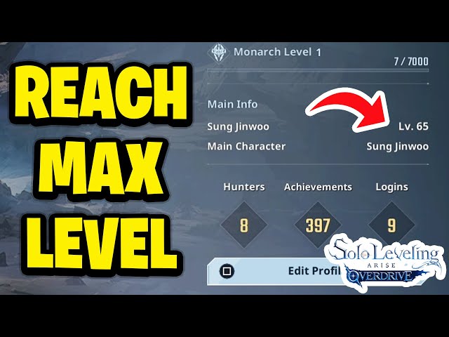 How To Reach Max Level FAST in Solo Leveling: ARISE OVERDRIVE - Fastest Guide