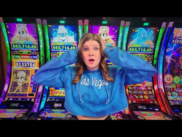 The NEW Spooky Link GRAND Slot Machine Has Made it to Las Vegas!