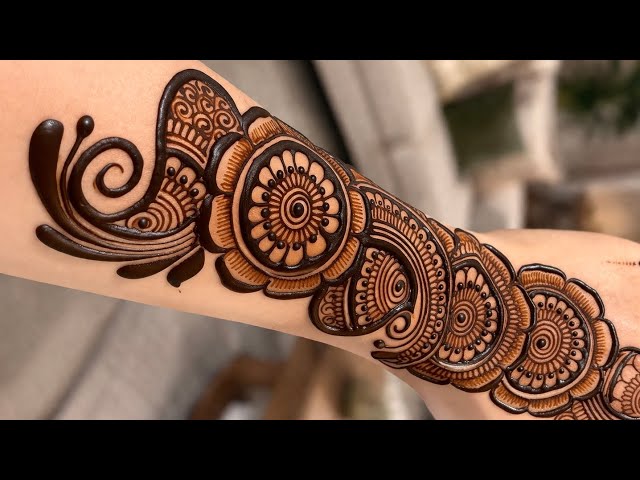 Easy Arabic Mehndi Designs ||Back Hand Mehandi ||Mehendi Designs ||Mehandi Design