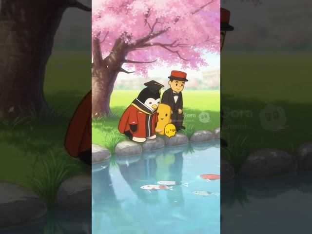 A Quiet Spring Evening | main-kun and Friends | Java Picture Book