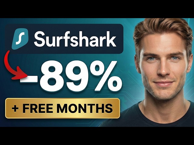 Surfshark Coupon Code ✅ Verified 89% OFF Discount + FREE Months (2026)