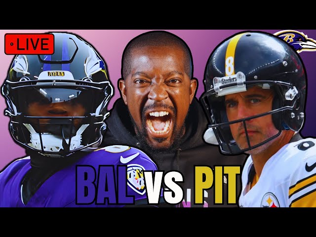 THIS GAME DECIDES RAVENS SEASON — Ravens vs Steelers LIVE Reaction & Play by Play!