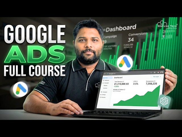 Google Ads Full Course 2026 (With AI) – Beginner to PRO in One Video