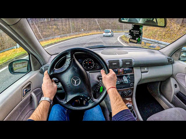 2004 Mercedes-Benz C 200 CDI (W203) | 360,000 km POV Test Drive #2644 | Joe Black