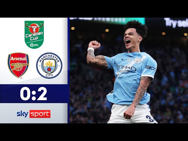 DOPPELPACK! City holt den Titel! | FC Arsenal - Manchester City | Highlights EFL Carabao Cup Finale