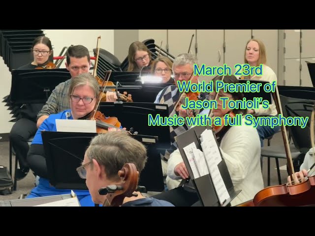 World Premiere Concert - 11 New Songs by Jason Tonioli | March 23, 2026