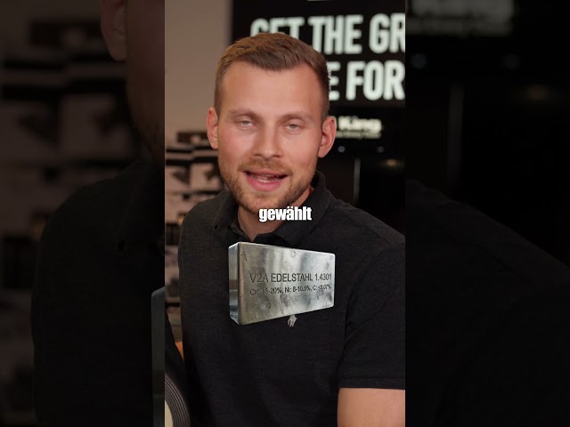 Our new ceramic grill won't rust, inside or out – and that's exactly what we wanted. 🔥