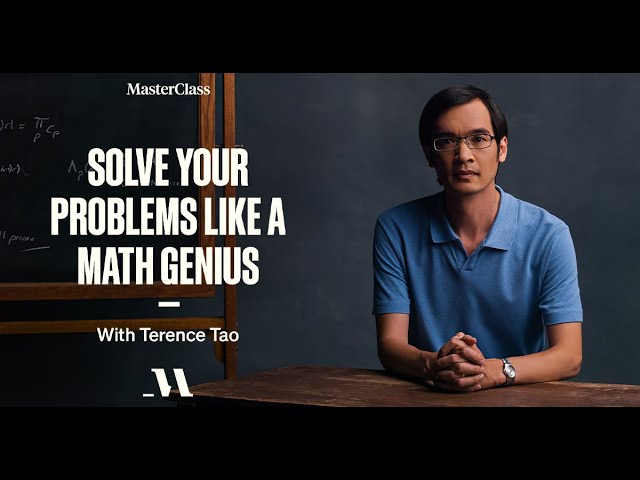 Terence Tao Teaches Mathematical Thinking | Official Trailer | MasterClass