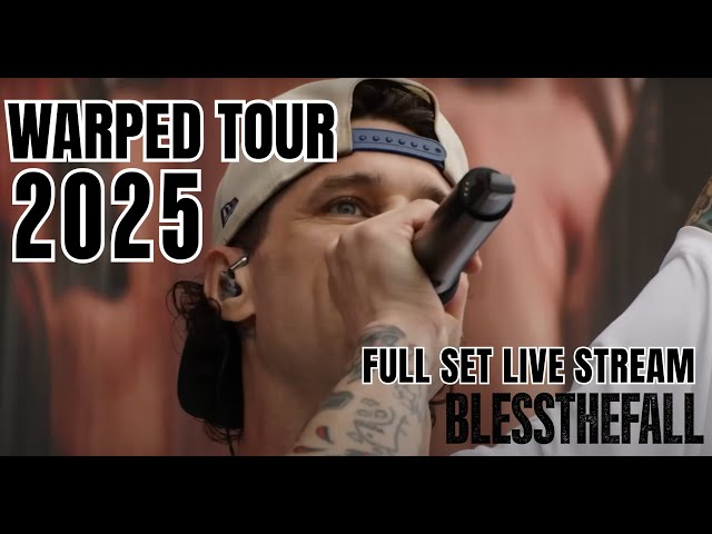 blessthefall LIVE Warped Tour DC 2025 Official Full Concert