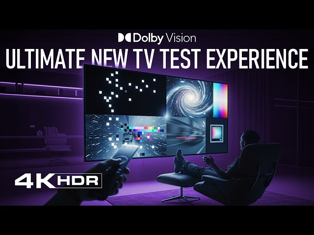 Ultimate New TV Test Experience 4K HDR CHECK