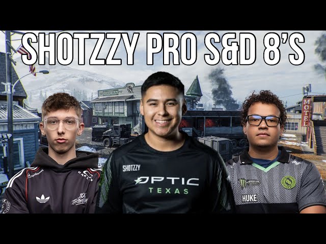 Shotzzy & Scrap Link Up Playing S&D Pro 8’s Wagers vs HUKE 