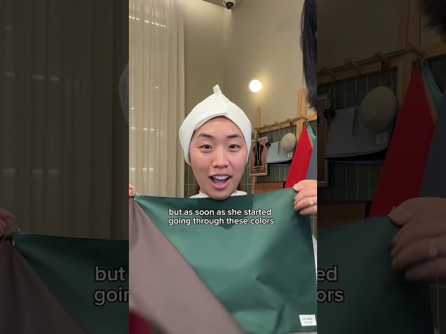 Crazy personal color analysis results in Korea?!!!😱🤭 #korea #personalcoloranalysis #kbeauty #viral