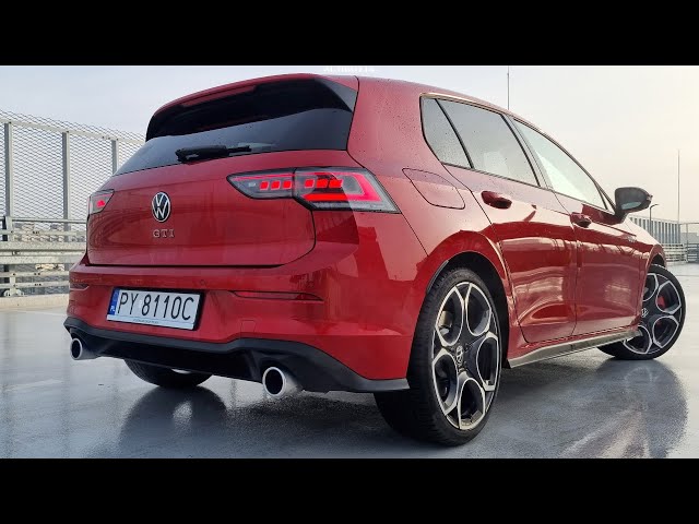 VW Golf GTI 8.5 sound, cold start, exhaust sound, revs, launch control, acceleration