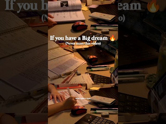 If you have a Big dream 🤫🔥#motivation #studymotivation #study #trending #shortsfeed #fypシ゚viral
