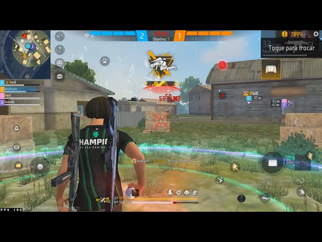 HIGHLIGHTS EM 4x4 APOSTADO! 🥋👑 Highlights Free Fire Ryzen 7 5700x RTX 3060