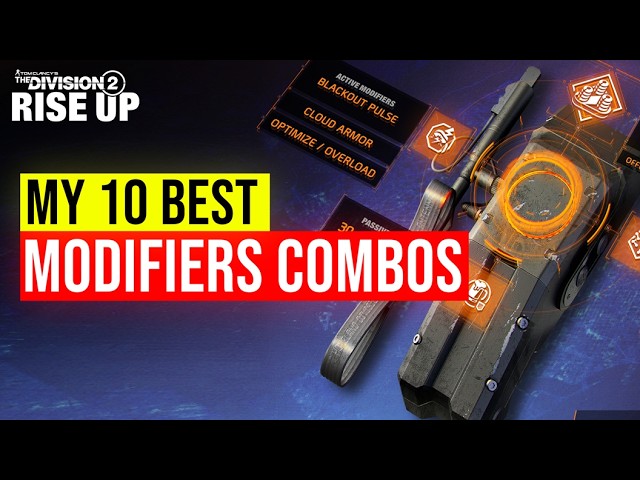 Best Season Modifiers Combos Guide! The Division 2