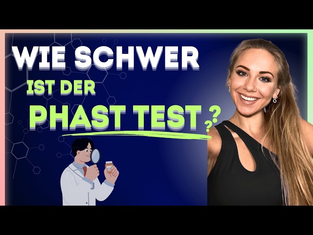 💊💊 Wie schwer ist der PhaST TEST Pharmazie? | PhaST Vorbereitung + Aufgaben