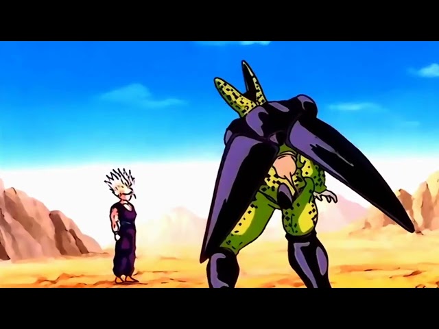 Gohan Super Sayin 2 Humiliates Cell
