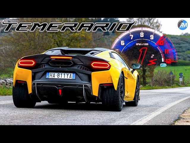 NEW! Temerario ALLEGGERITA 920hp🔥| 0-100 km/h acceleration & SOUND🏁| by Automann in 4K