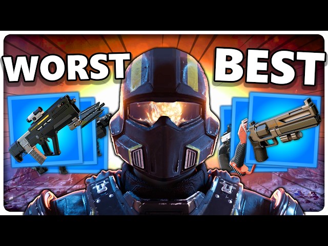 ALL 55 Weapons Ranked | HELL DIVERS 2