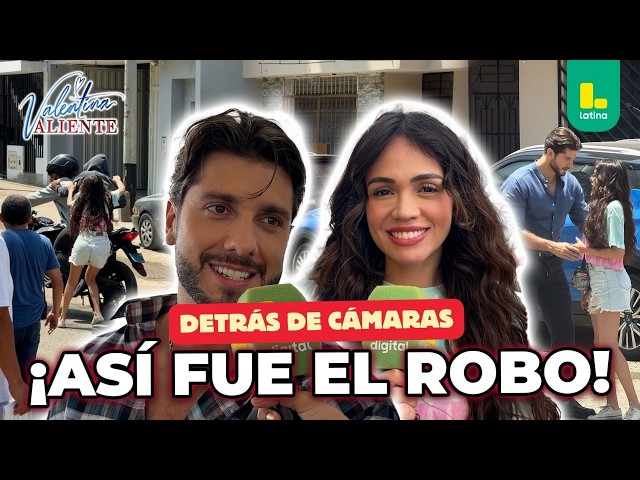 This is how the chase scene where Valentina and Alejandro meet was filmed 💘🎬