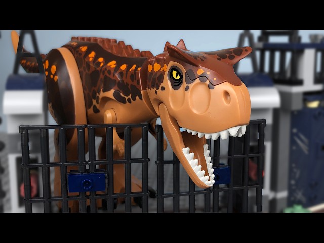 The Biggest Dinosaurs of Jurassic World. LEGO Animation
