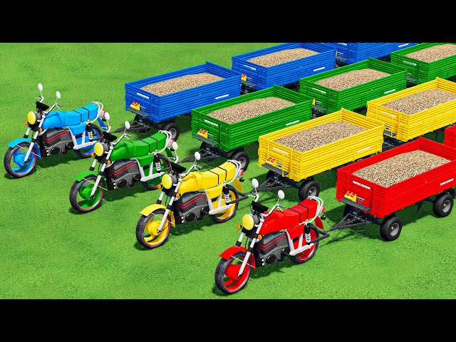 FRUIT TRAIN MAYHEM! Massive Honda Motors + Multi Trailer Madness – FS22 Sugar Beet Delivery