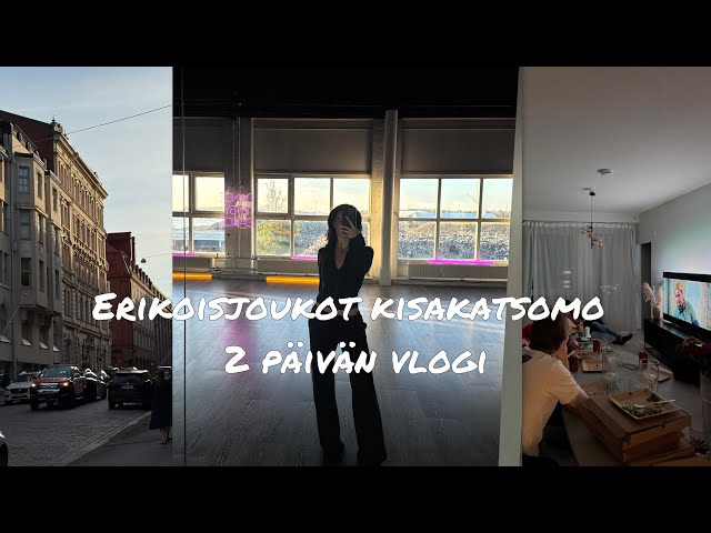 2 Päivän vlogi - Erikoisjoukot kisakatsomo, tanssia ja perusarkea💕
