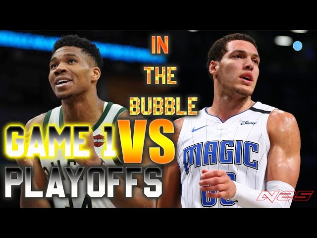Orlando Magic vs Milwaukee Bucks - Game 1 | August 18 - Playoffs FIRST ROUND - NBA 2K20