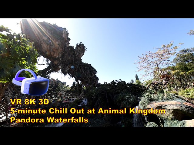 Disney in VR : 5-min relax at the Waterfalls of Pandora