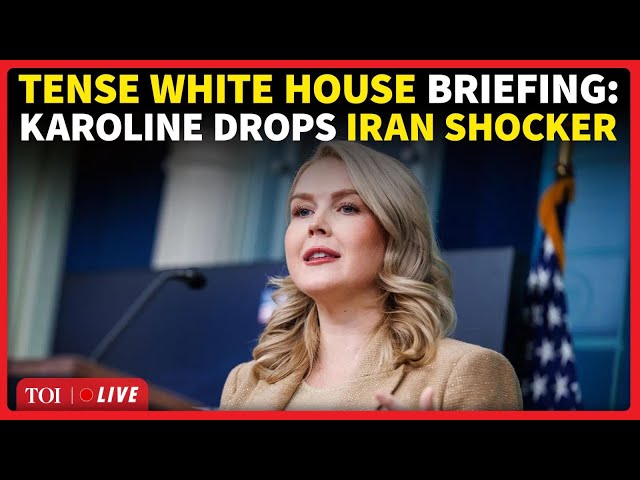 Karoline Leavitt Today: Trump's Press Secy Reveals Shocking Iran Oil Seizure Plans Amid New Threats