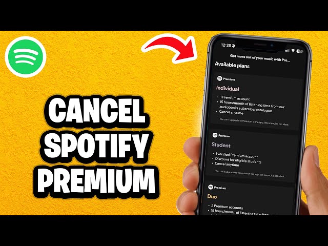 How To Cancel Spotify Premium Subscription - Fastest Guide