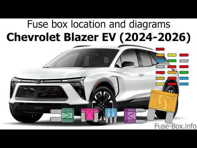 Fuse box location and diagrams: Chevrolet Blazer EV (2024-2026)