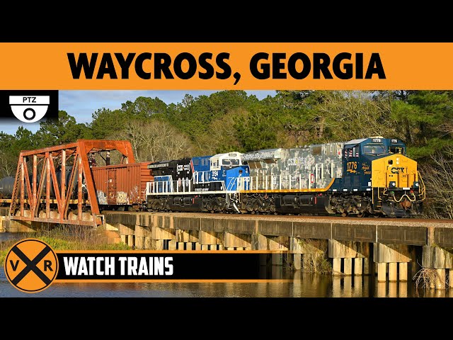 Waycross, Georgia, USA | LIVE Train Camera (PTZ)